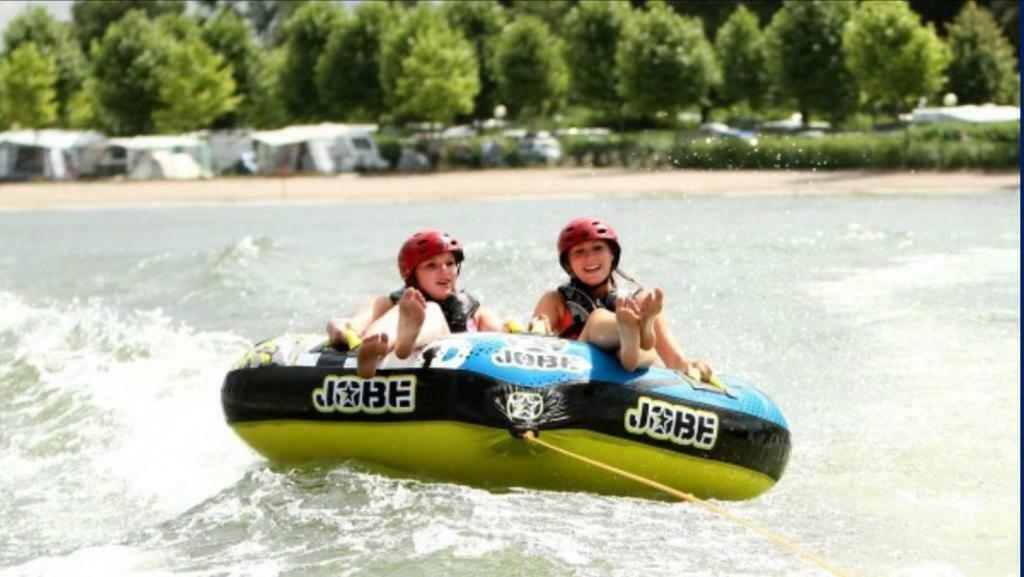 Chalet 4-6 Personen Op 5* Camping Terspegelt Eersel Bagian luar foto