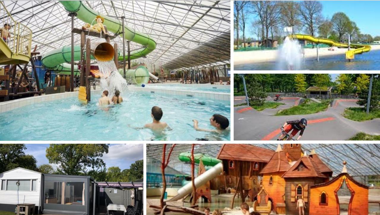 Chalet 4-6 Personen Op 5* Camping Terspegelt Eersel Bagian luar foto